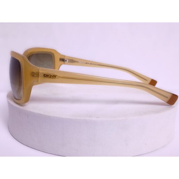 DKNY DY4002 3028/13 62-16-120 Honey with Brown Fade Lens Wrap Sunglasses - Picture 6 of 13